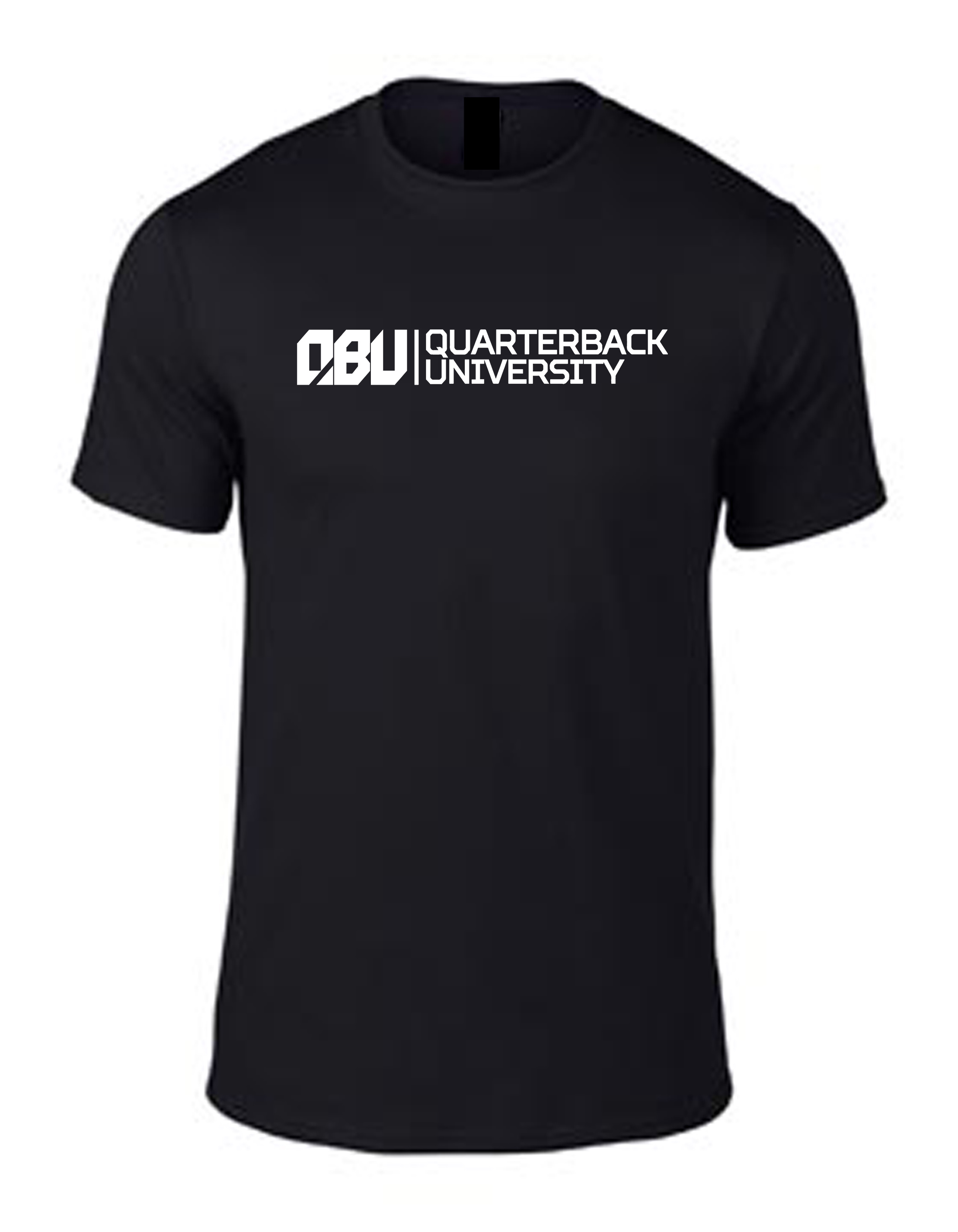 Quarterback University Tee Black