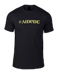 #A1DUDE - Black & Gold Tee